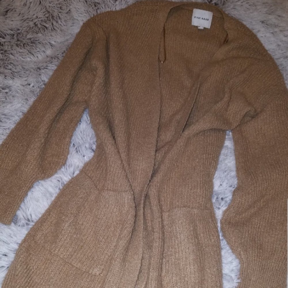 Pink Rose Cardigan